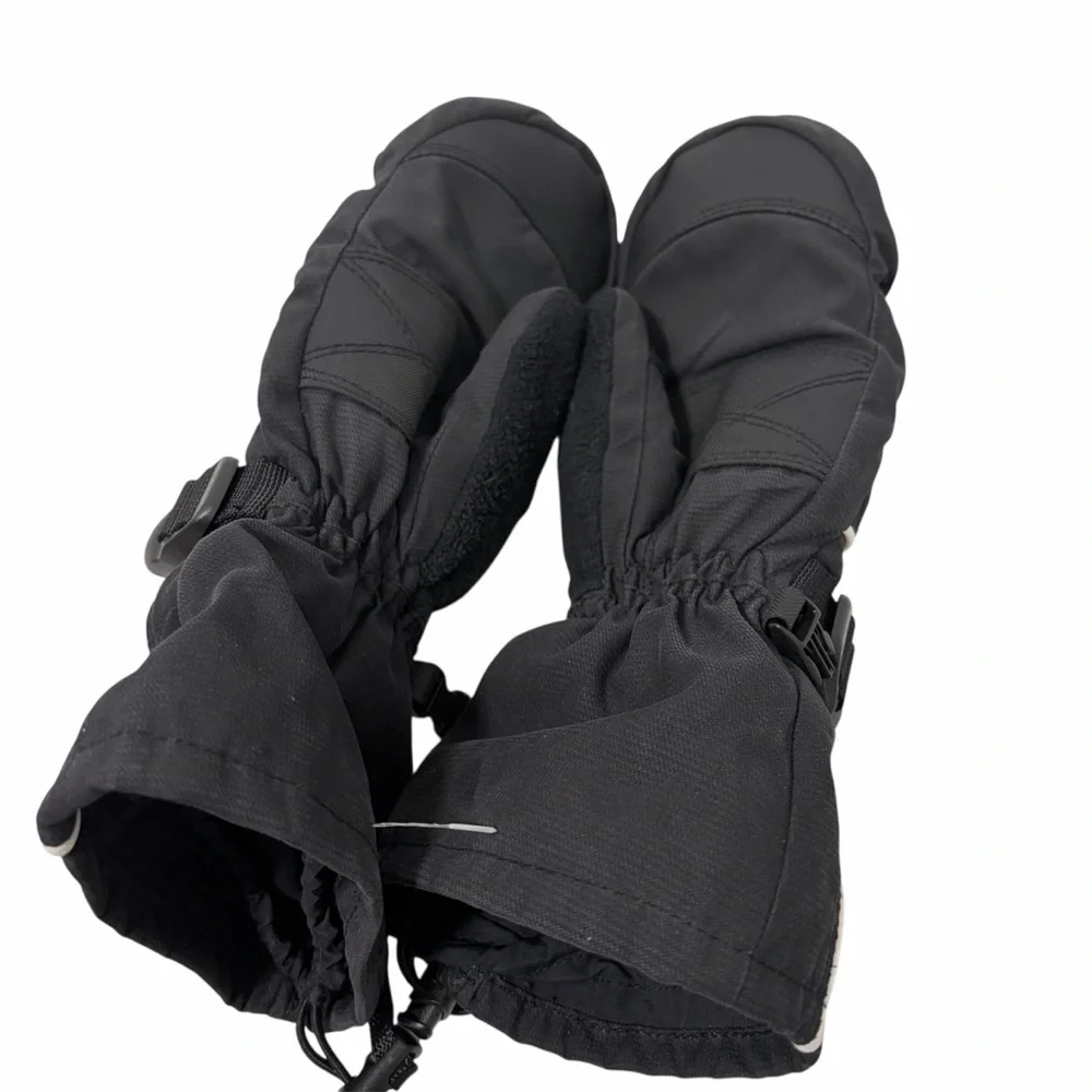 Head Black White Winter Snow Ski Waterproof Mittens - New - Women’s Small